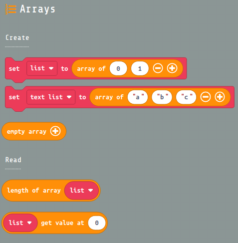 array